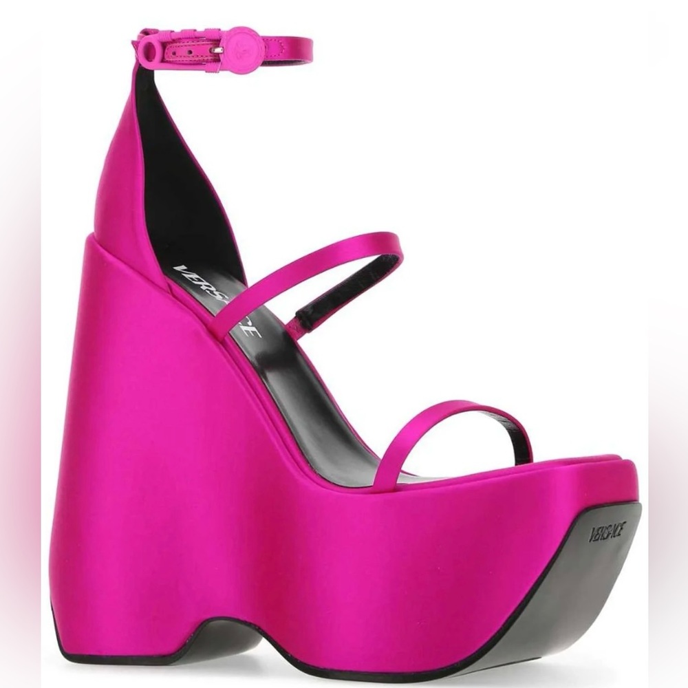 Versace Platform Heel Sandals